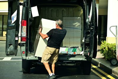 Professional junk removal on a Tehachapi property